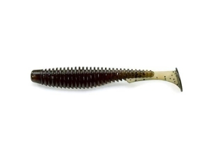 FishUP U-Shad 6,2cm #043 Watermelon Brown Black 9buc