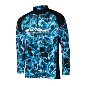 Savage Gear Marine Uv Marine Uv Long Sleeve Tee XL Sea Blue