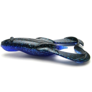 KEITECH NOISY FLAPPER 3.5" #413 Black Blue 5pcs