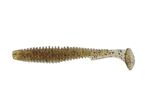 FishUP U-Shad 6,2cm #045 Green Pump Red Black 9buc