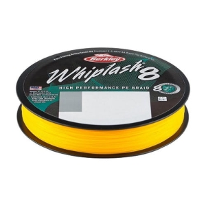 Berkley Whiplash 8 linie împletită 0.08mm 150m 12.9kg YE