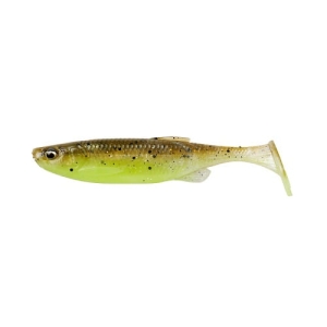 SG 3d Fat Minnow Fat Minnow T-tail 9cm Green Pearl Yello 1pc
