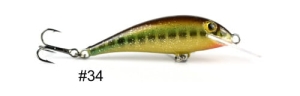 Wobbler SIEK Uklejka 5cm 2.8g culoare 34