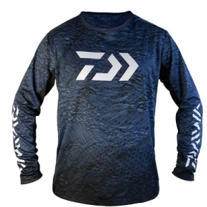 Daiwa tricou D-Vec Sunp LS Shirt Navy S