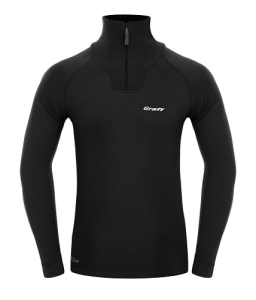Graff Tricou bărbătesc cu guler înalt Duo skin 300 XXXL