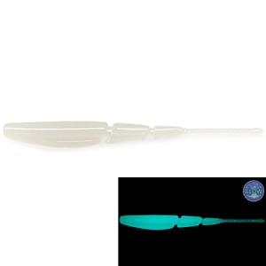 FishUP Aji Triple Stick 1,9" #401 White Glow 10buc