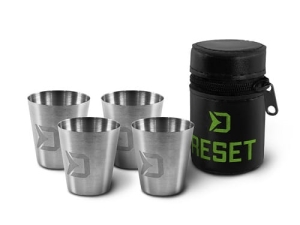 Set de pahare Delphin din oțel inoxidabil Rest 4 în 1