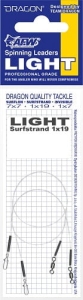 Dragon 1x19 Surfstrand leader 5kg Light 15cm 2sz Dragon 1x19 Surfstrand leader 5kg Light 15cm 2sz