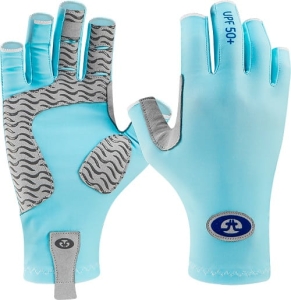 Fly Fisherman Protective S/M Bahama Blu Gloves