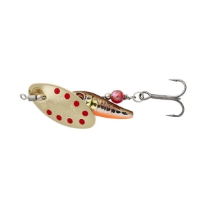 SG Sticklebait Spinner #4 9.1G S Minnow Gold Red