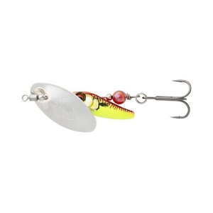 SG Sticklebait Spinner #3 7.3G S Silver Red Yellow