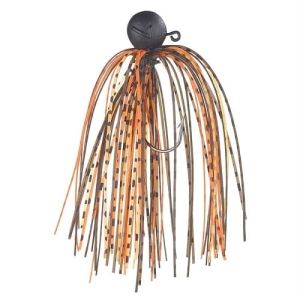 BALZER Skirted Jig Green Pump Amber Amber Red #1/0 10g