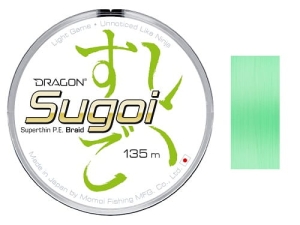 Dragon Sugoi împletitură Dragon Sugoi 0.052mm 3.65kg Verde fluo