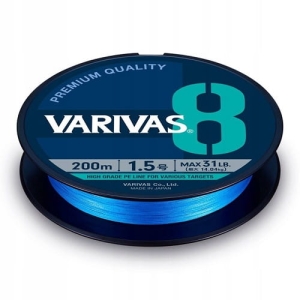 Varivas8 PE Braid #1 - 150m - 20lb - Albastru