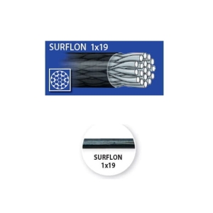 Dragon 1x19 Surflon leader 3kg Light 25cm 2 buc.