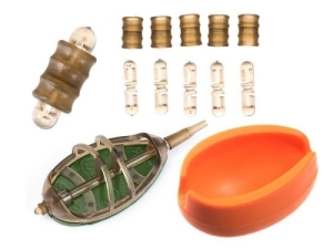 Jaxon Set 2x coș 20g, formă, 5 conectori E2