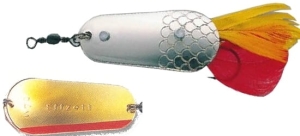 DAM Effzett Spoon weedless 16g/Silver/Gold