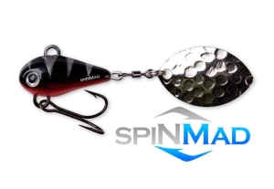 Spinmad Twirling Tail MAG 6g 0709 Black Red Perch
