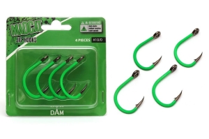 MADCAT A-Static Jig Hooks #6/0 5pcs