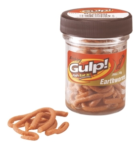 Berkley GULP! EarthWorms 10cm Natural Brown